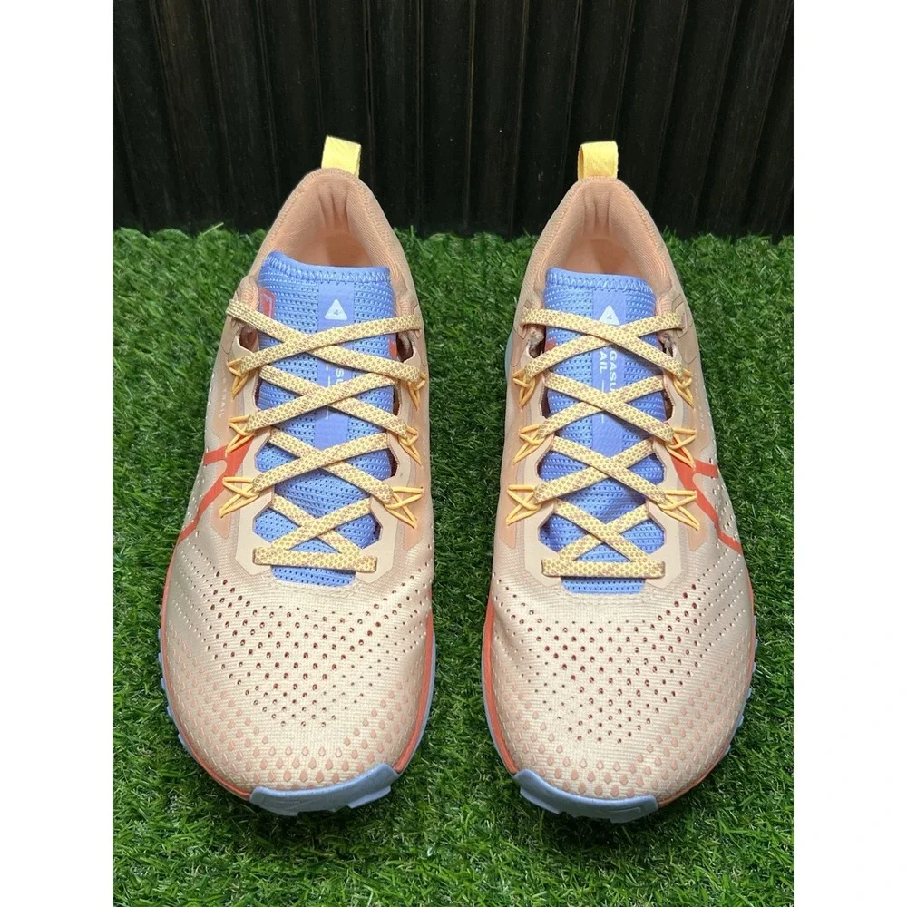 Size 11 - Nike React Pegasus Trail 4 Arctic Orange Purple Pulse Womens